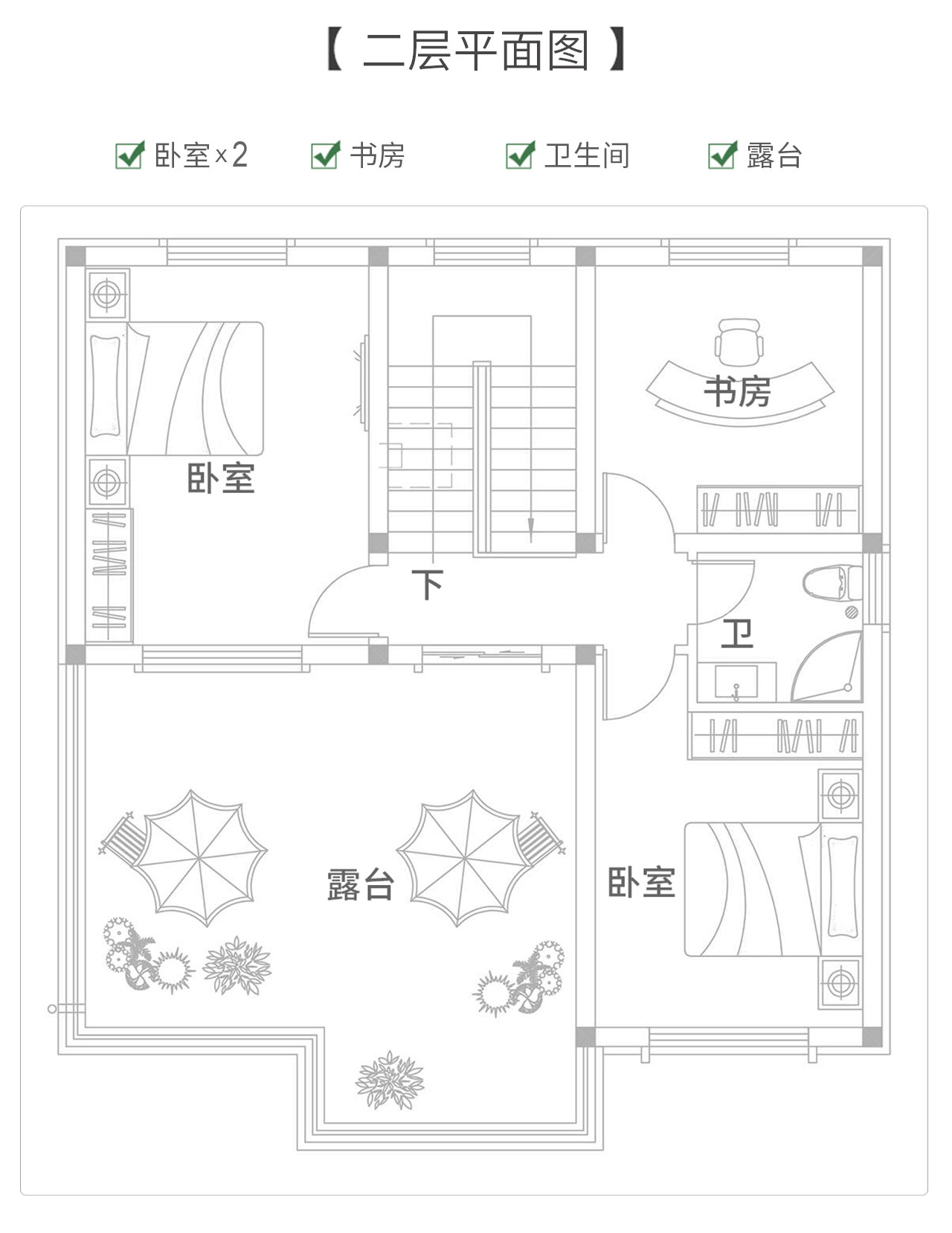 小戶型別墅設(shè)計效果圖