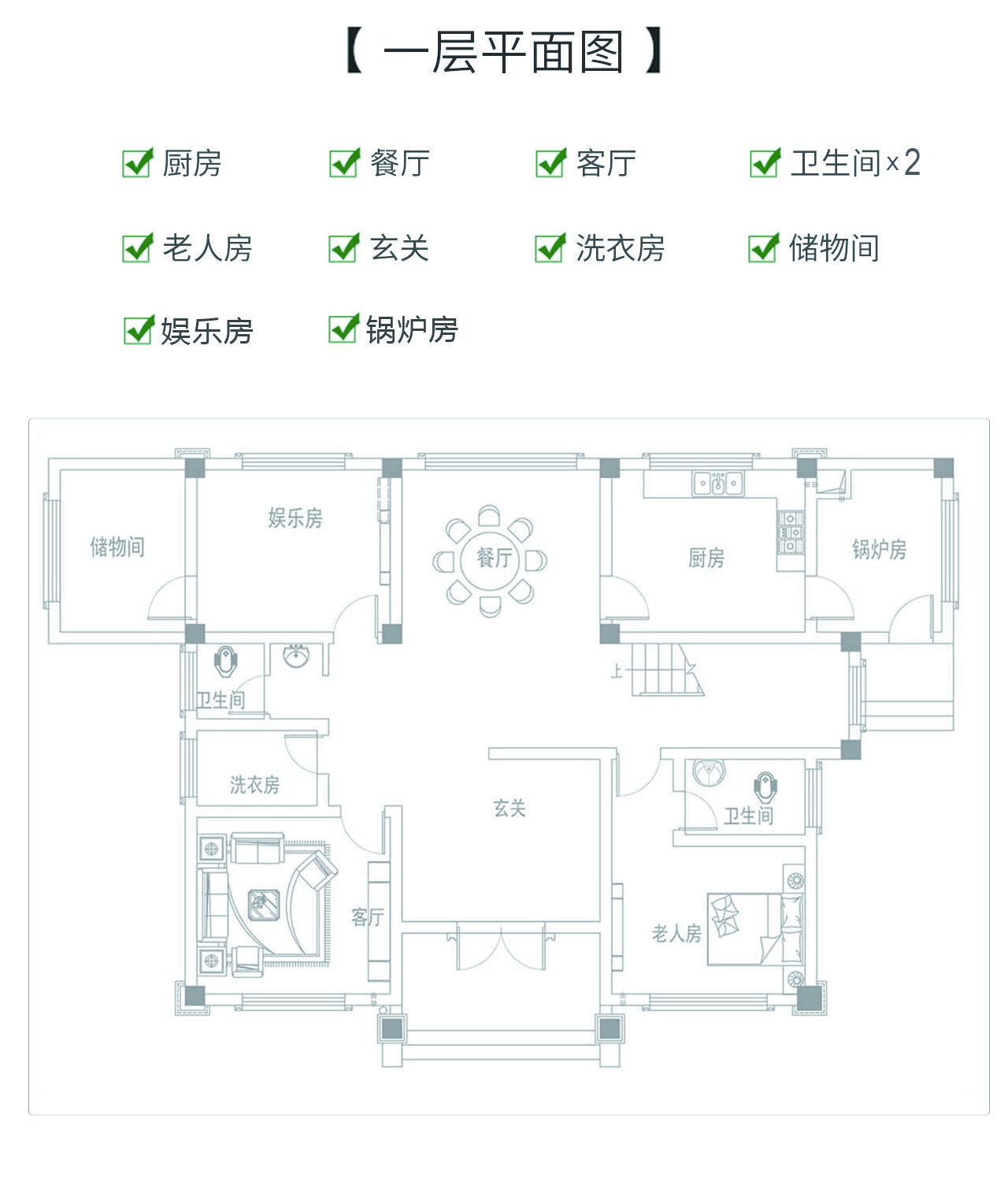 鄉(xiāng)下自建二層房圖片