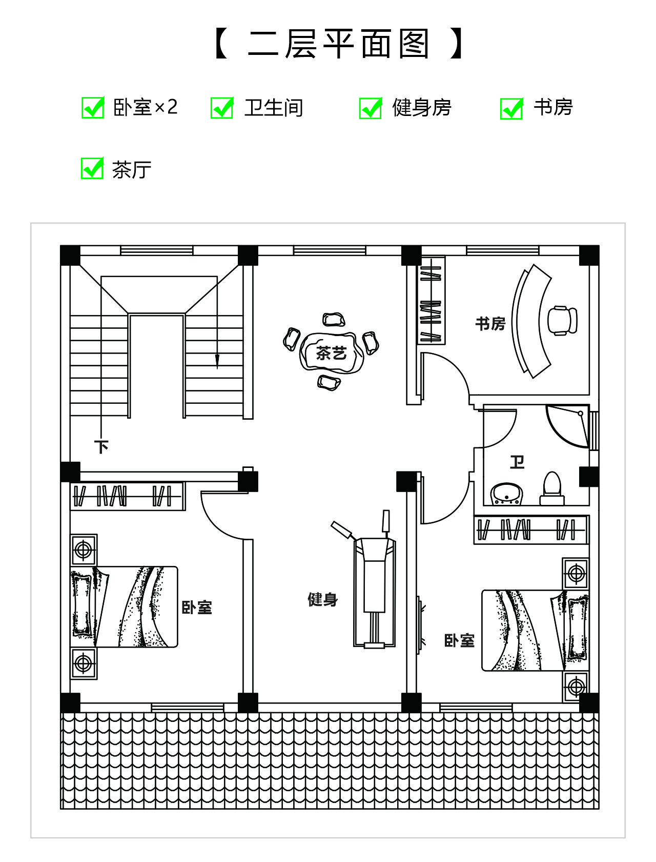 農(nóng)村自建20萬二層小樓